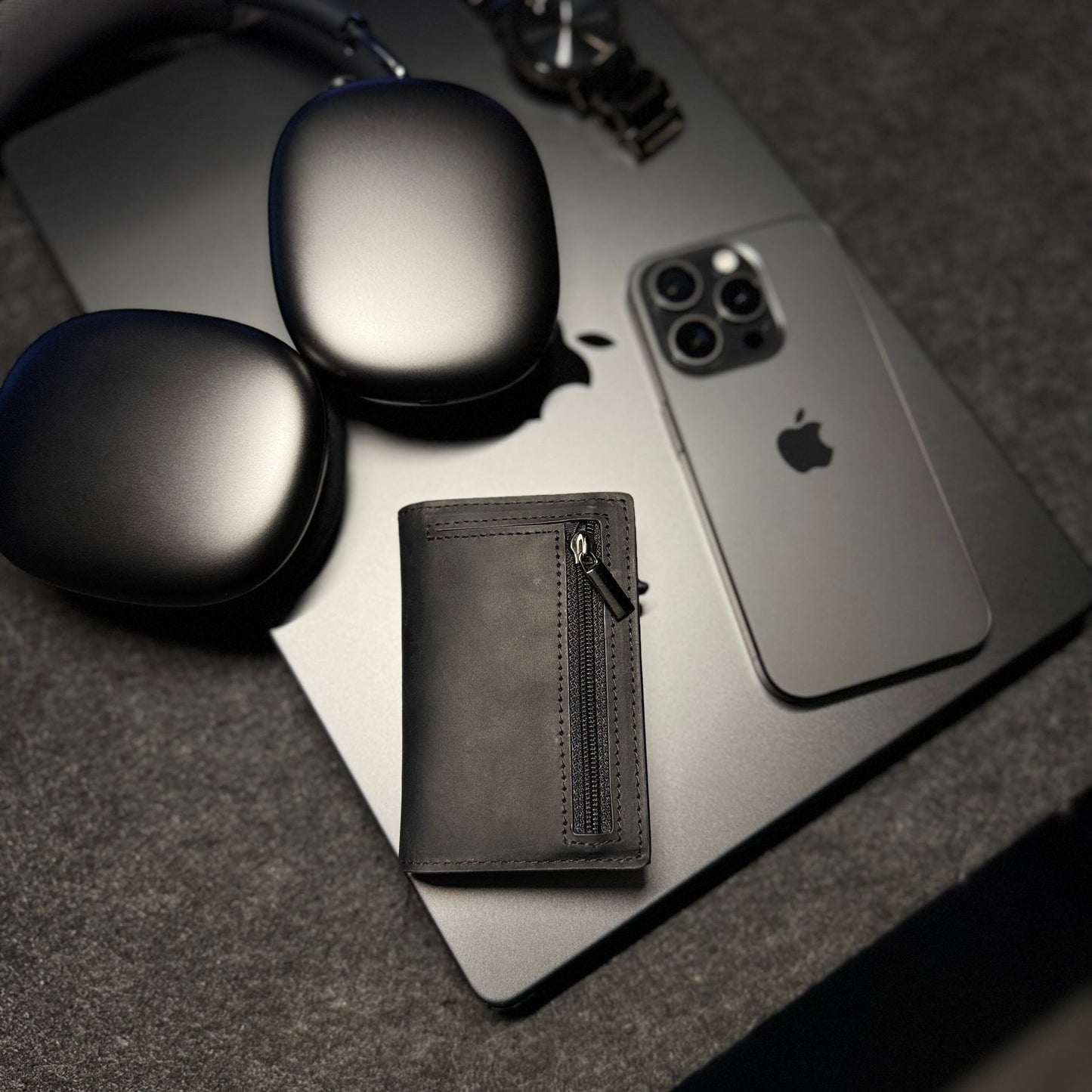 Cavaro™ – Luxe leren wallet zonder dikke broekzak