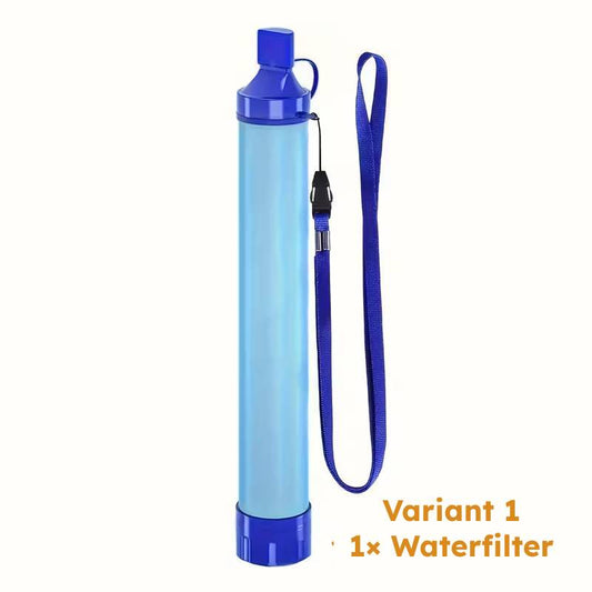 AquaGuard™ — Ultralichte 0.01 Micron Waterfilter-Stro voor Outdoor & Reizen