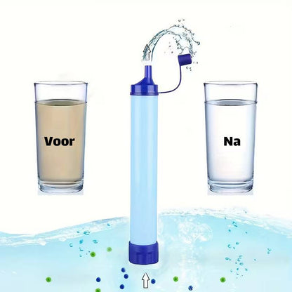AquaGuard™ — Ultralichte 0.01 Micron Waterfilter-Stro voor Outdoor & Reizen