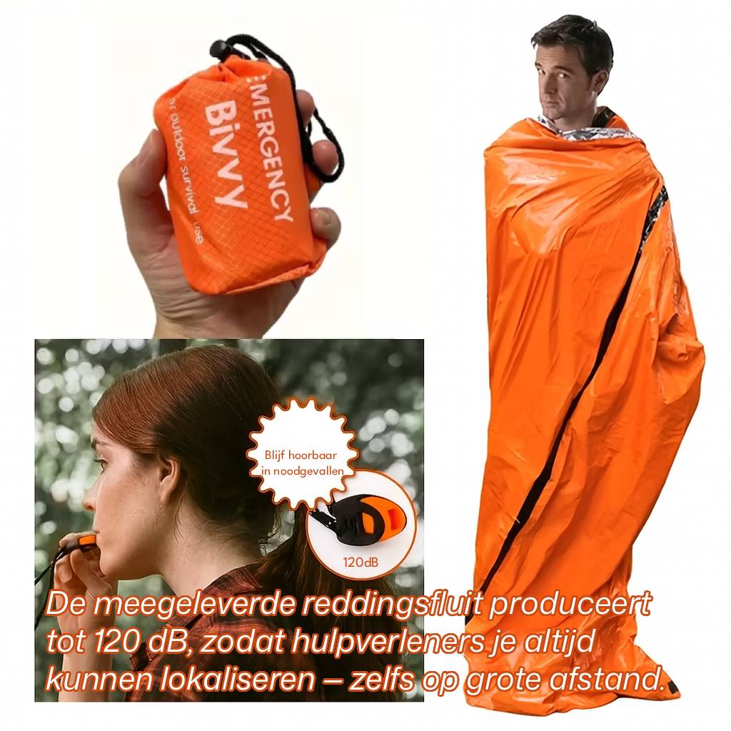 ShelterGuard™ — Warmte & bescherming in noodsituaties