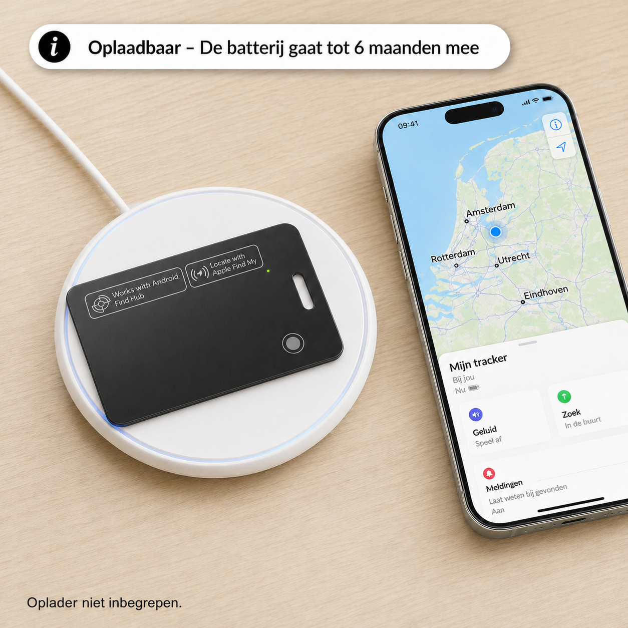 TrackMate™ – Vind je portemonnee, tas of koffer binnen seconden terug
