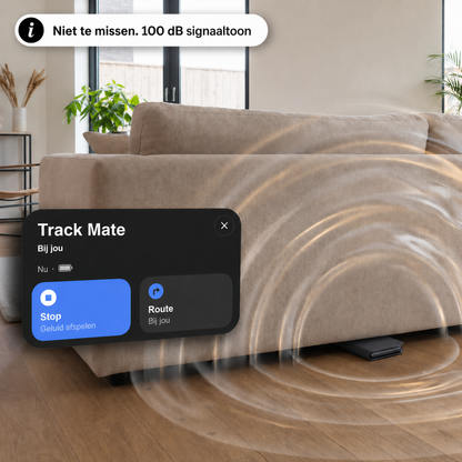 TrackMate™ – Vind je portemonnee, tas of koffer binnen seconden terug