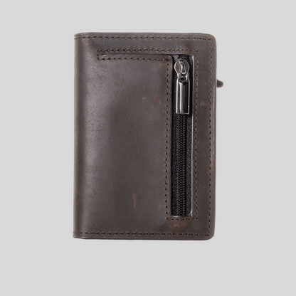 Cavaro™ – Luxe leren wallet zonder dikke broekzak