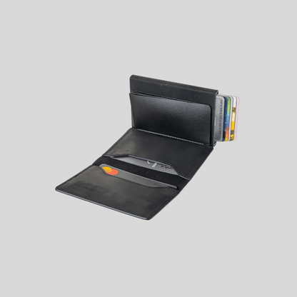 Cavaro™ – Luxe leren wallet zonder dikke broekzak